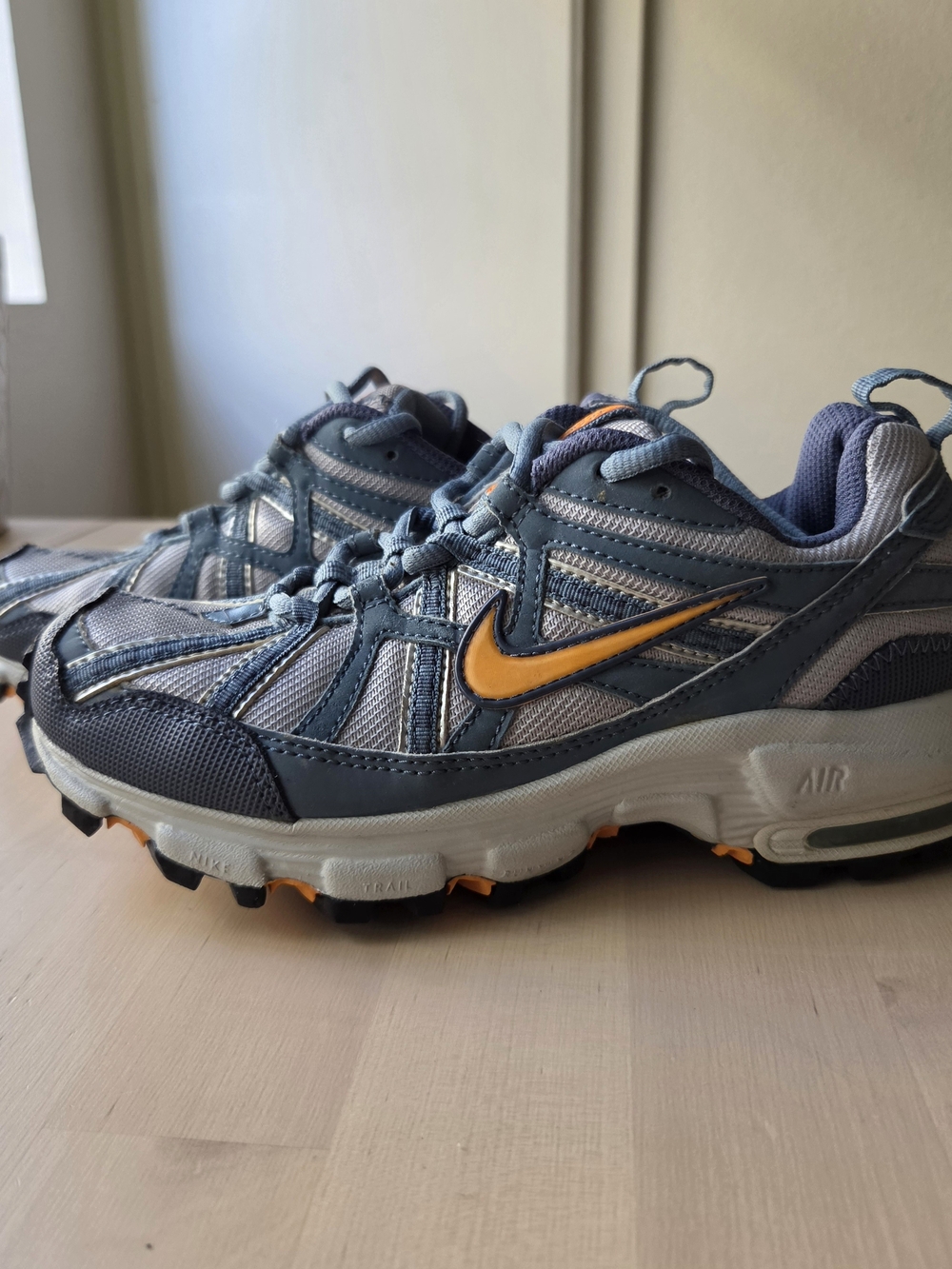 Nike Air Trail Alvord 4 2006 Womens 6 Blue Air Trail Running Shoes 313610-081